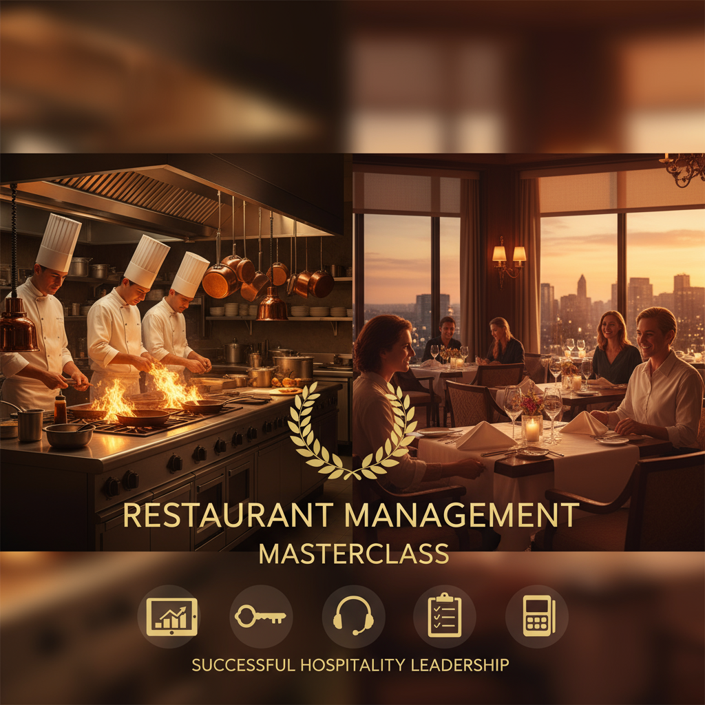 دورة 1: إدارة وتشغيل المطاعم